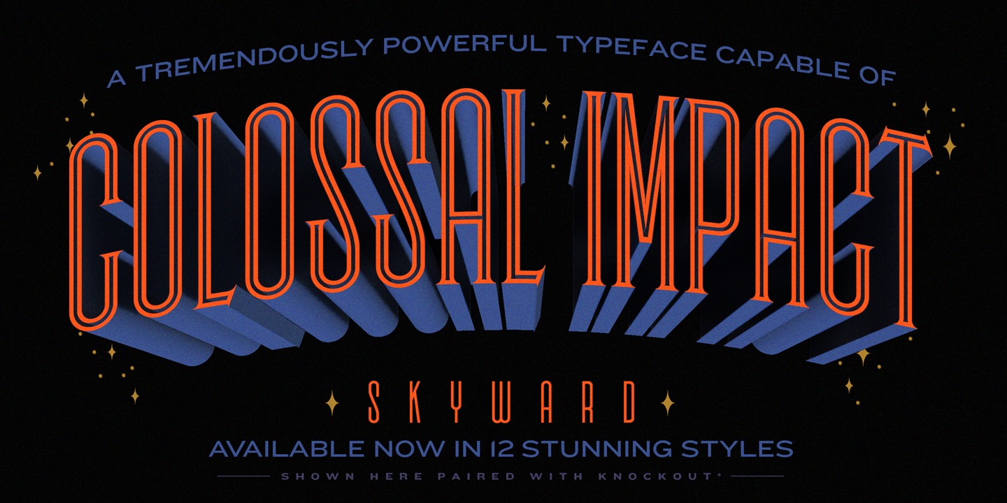 Example font Skyward #2